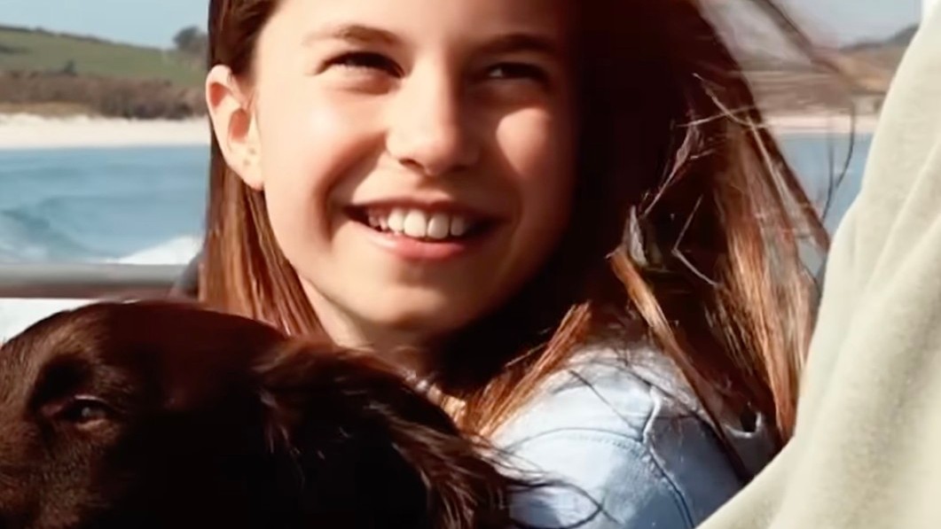 Záber z videa princeznej Charlotte k jej 11. narodeninám, tlačová agentúra FerrariCharlotte, credit: Princ a princezná z Walesu