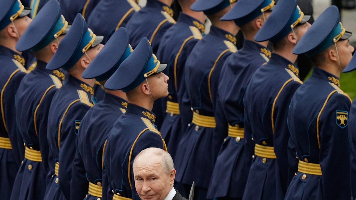 Vladimir Putin na ceremoniji povodom 85. godišnjice invazije nacističke Nemačke na SSSR na Dan sećanja u Moskvi 22. juna