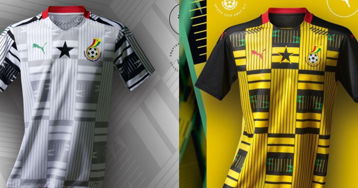 Ghana Football Association unveils new Black Stars home and away kits