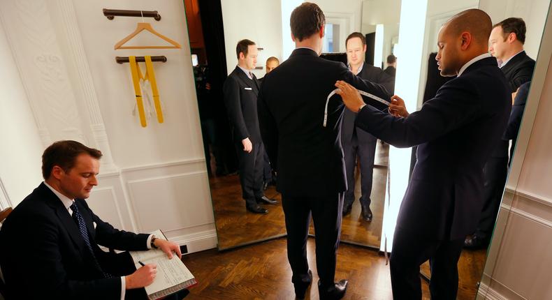 Rokos Capital is based on Savile Row, the traditional home of bespoke tailoring in London.