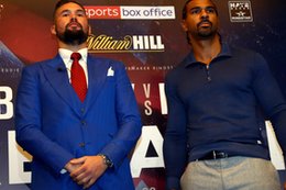 Boxer David Haye injured himself in a 'freak accident,' withdrew from a big-money fight, and now looks like 'a broken man'