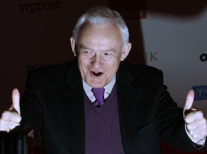 Leszek Miller na gali Człowiek Roku 2011 'Wprost'