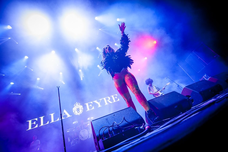 Ella Eyre na festiwalu Audioriver 2016 / fot. Audioriver