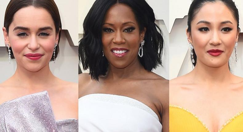 oscars celebrity red carpet looks