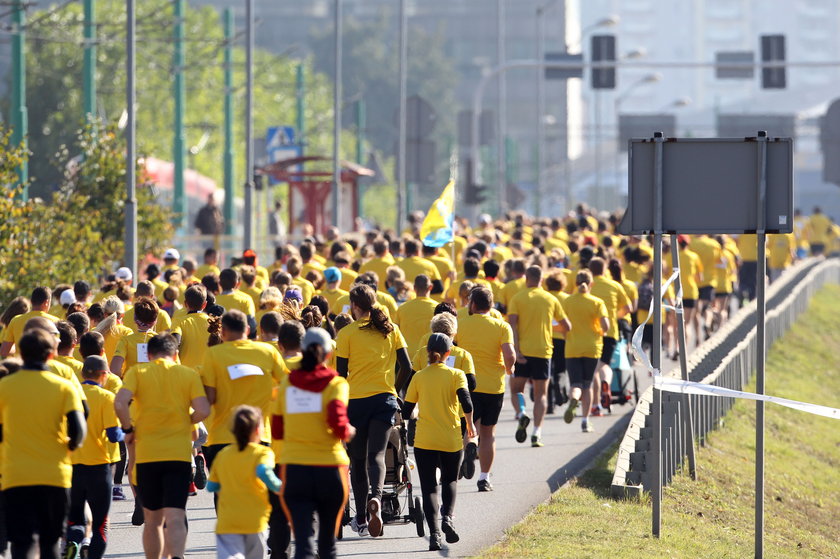 Katowice. Start Mini Silesia Marathonu 