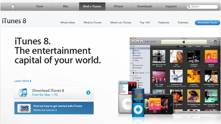 Serwisy takie jak iTunes sprzedając muzykę na sztuki całkowicie zmieniły przemysł fonograficzny