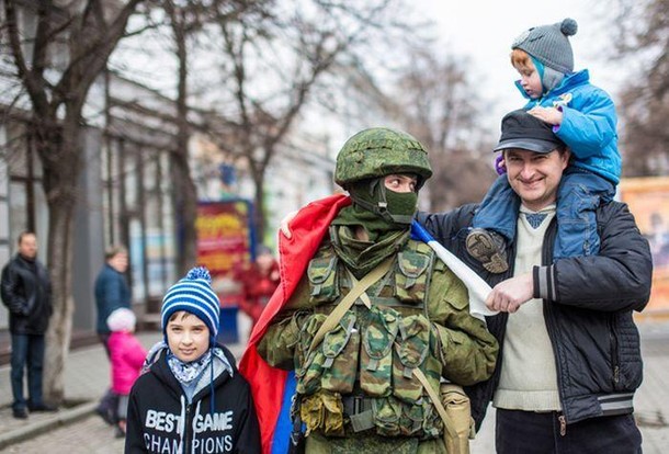 Słit focia z rosyjskimi żołnierzami