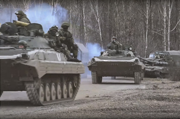 Rosyjskie oddziały na Ukrainie