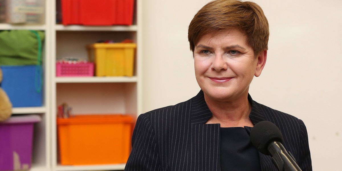 Beata Szydło, kandydatka na premiera i wiceprezes PiS