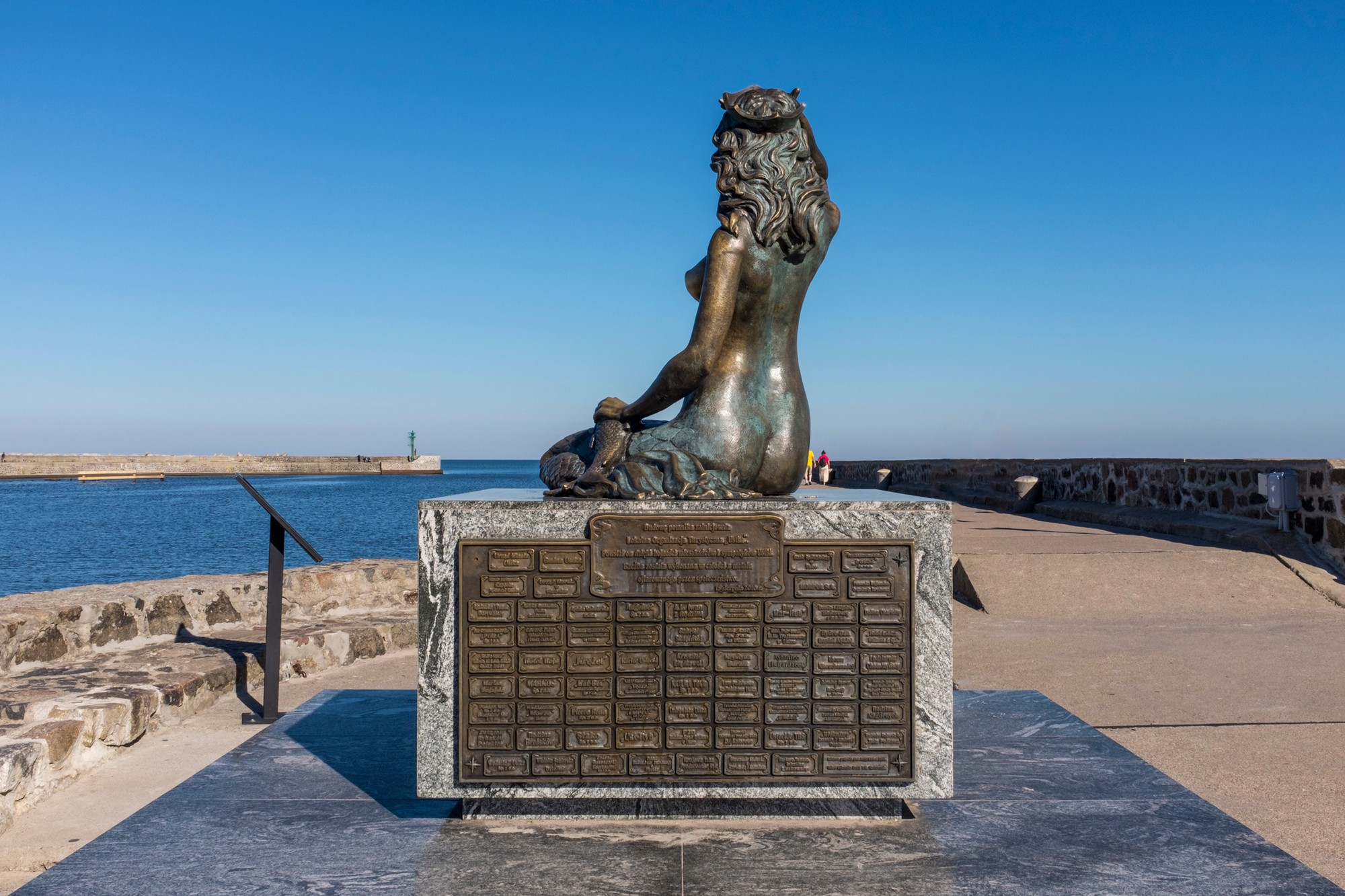 Morská panna v Ustke.