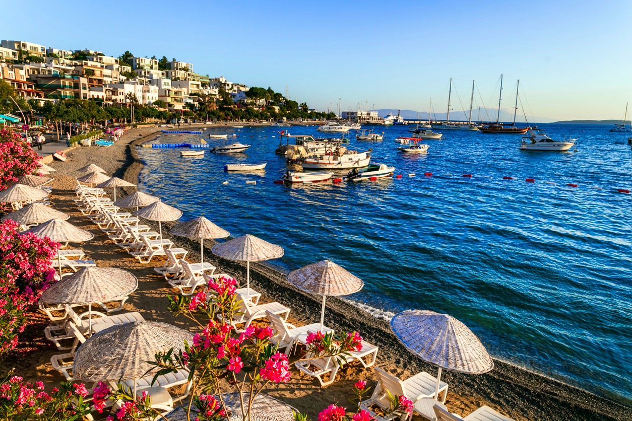 Populárne turecké letovisko Bodrum.