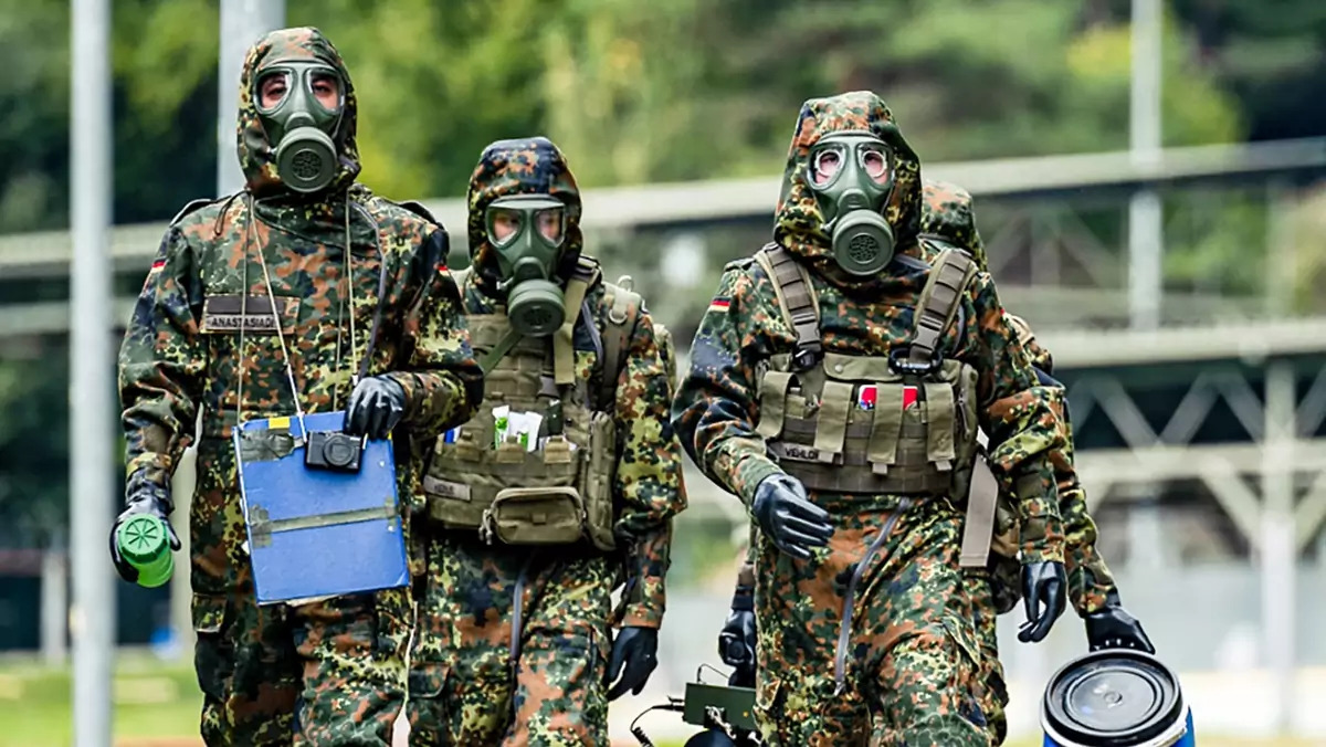 Ćwiczenia NATO z zakresu broni biologiczno-chemicznej