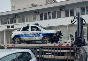 Ukradeni policijski auto