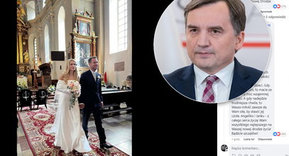 Polityk Suwerennej Polski poślubił piękną modelkę. Zbigniew Ziobro opublikował poruszający wpis