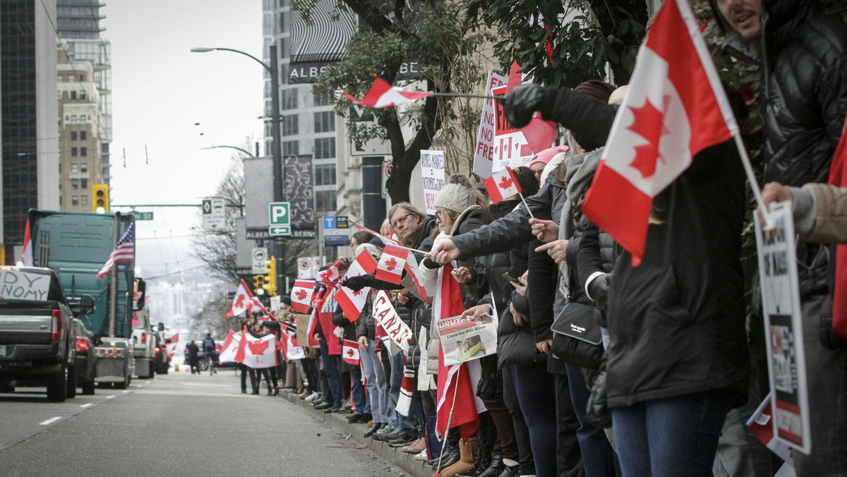 Protesty w Kanadzie. Relacja Polaka: popieram je 