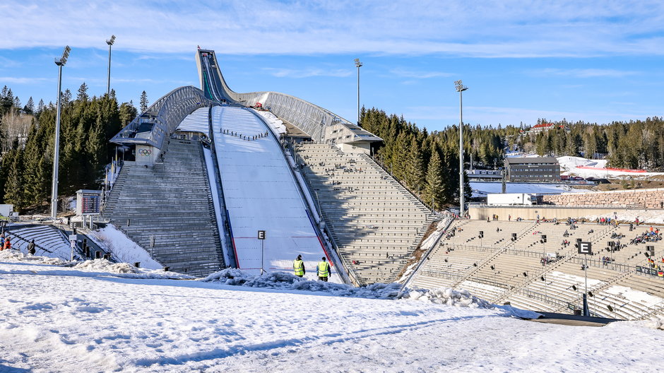 Holmenkollbakken w Oslo