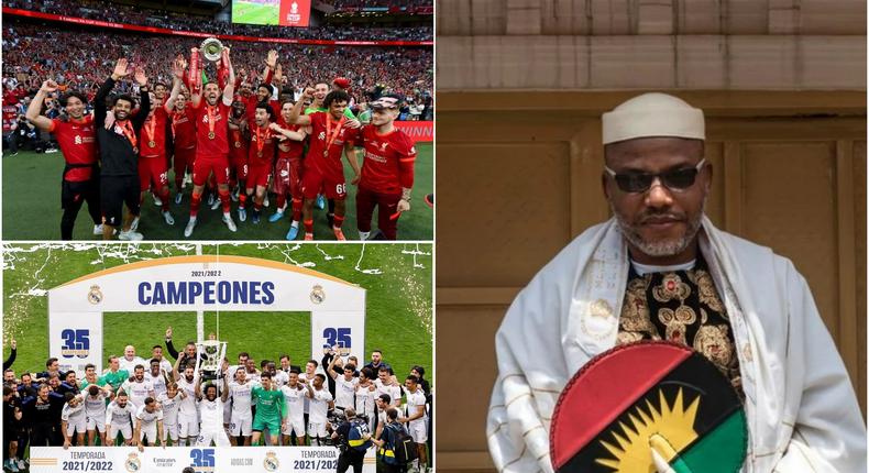Nnamdi Kanu will watch the Champions League final between Liverpool and Real Madrid