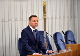 Andrzej Duda otworzył pierwsze posiedzenie Senatu IX kadencji