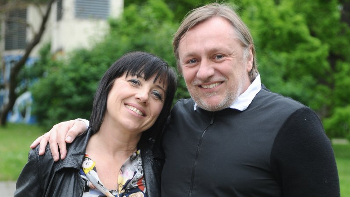 Hanna Śleszyńska i Jacek Brzosko w 2014 r.