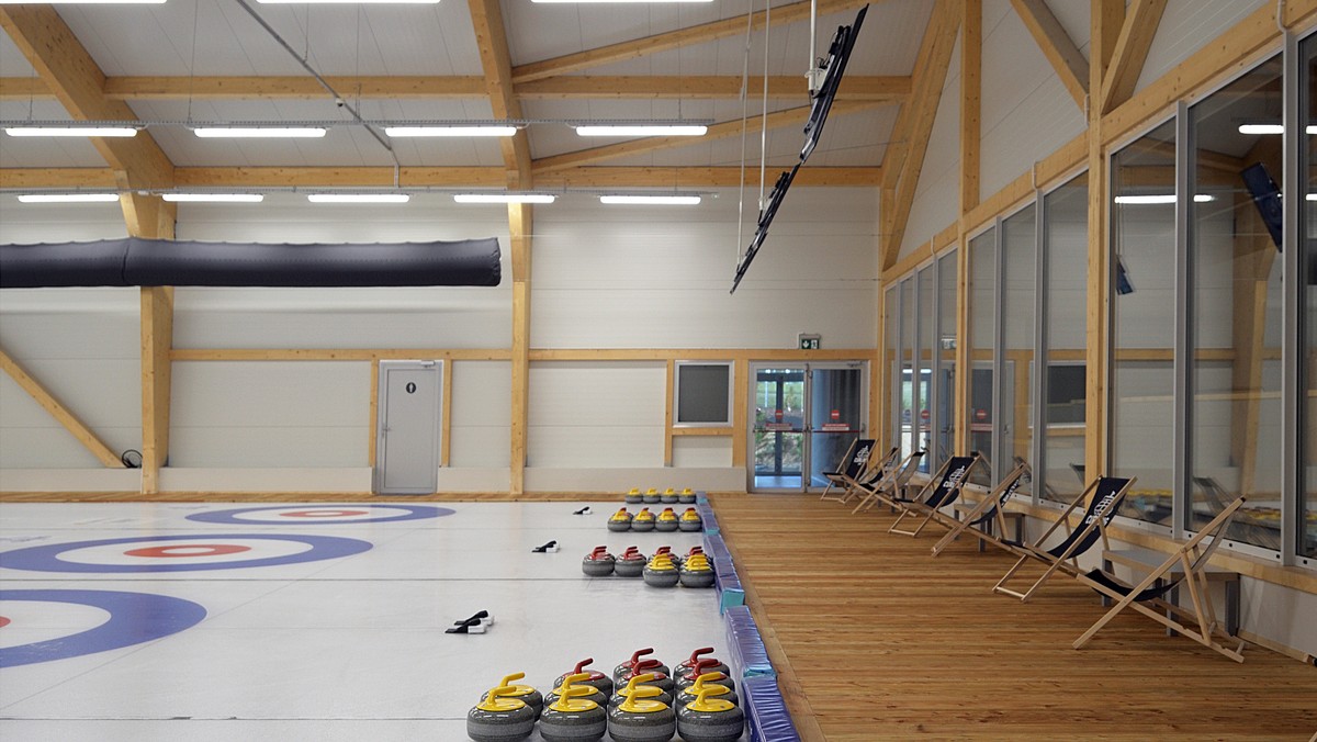 Hala Curling Łódź to pierwszy w Polsce profesjonalny obiekt do gry w curling, którego oficjalne otwarcie, z udziałem prezydent Łodzi Hanny Zdanowskiej, miało miejsce 4 września, punktualnie o 12. Budowa obiektu nie byłaby możliwa bez założycieli Curling Łódź – Adeli Walczak i Kaspera Kneblocha.