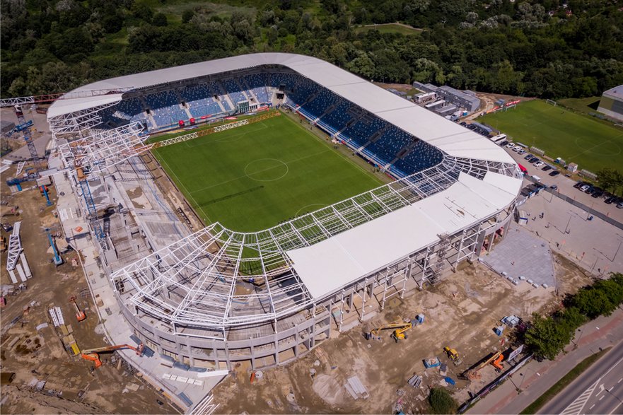 Budowa stadionu im. Kazimierza Górskiego w Płocku (2022)