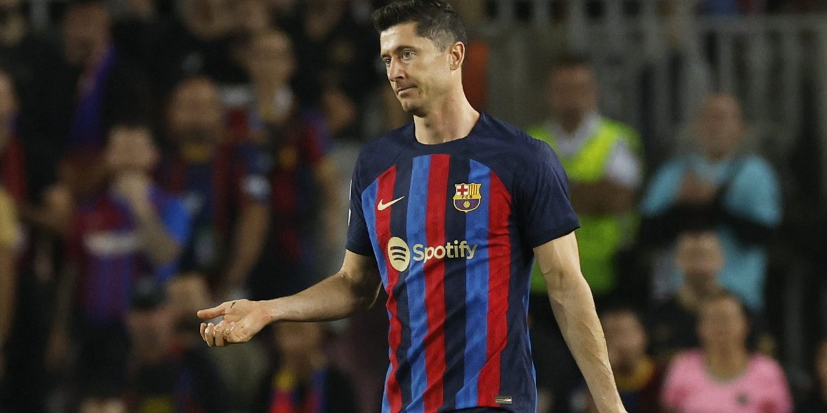 Robert Lewandowski nie wystąpi w hitowym spotkaniu La Liga Atletico Madryt – FC Barcelona.