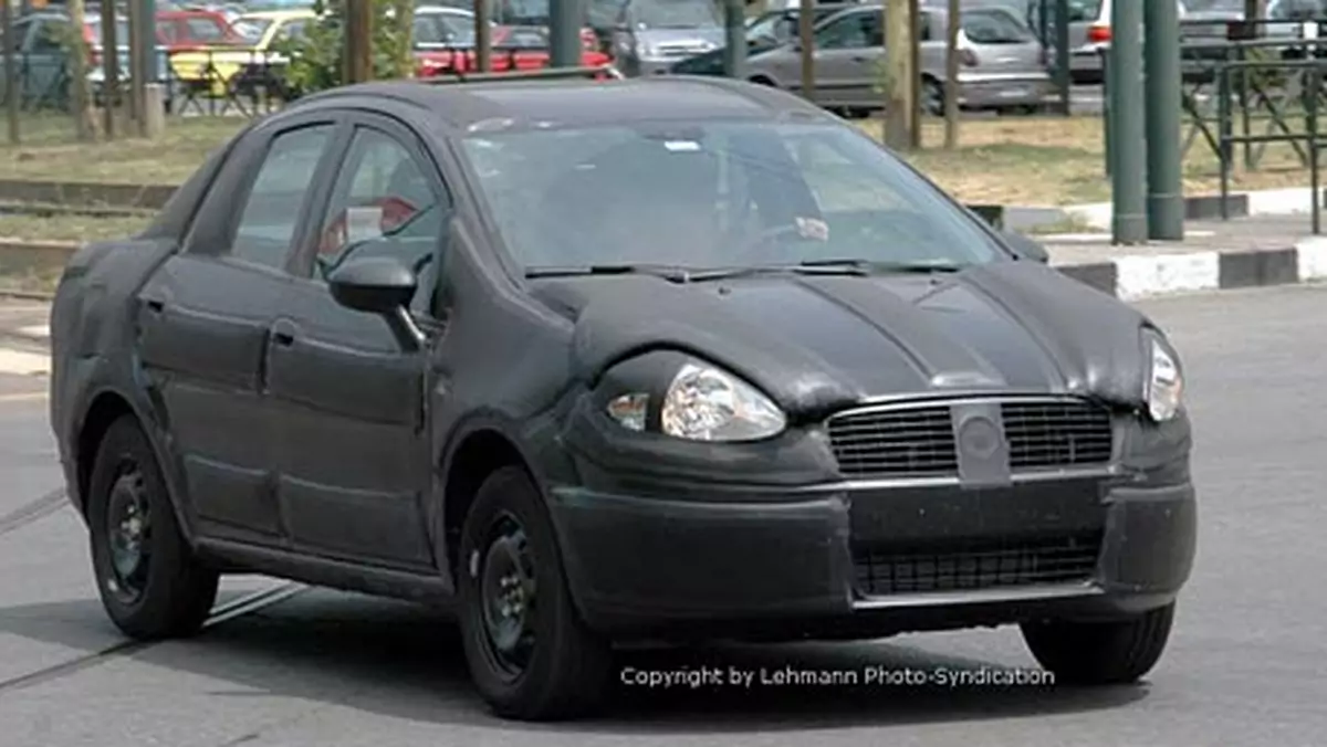 Zdjęcia szpiegowskie: Fiat Punto – również w wersji sedan