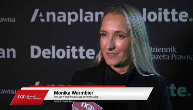 Monika Warmbier, Partner w Deloitte, Finanse&Performance- Future of finance- Deloitte