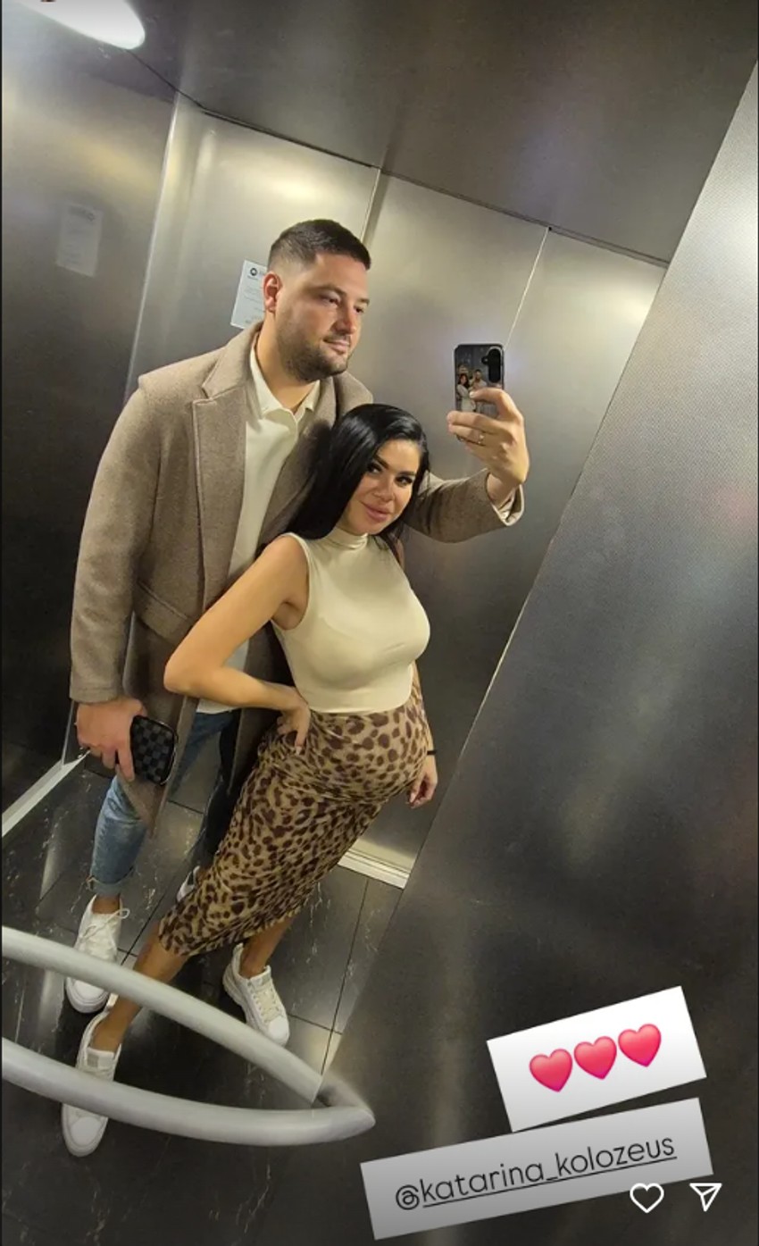 Ljuba Perućica i Katarina Kolozeus