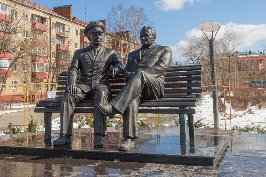 Pomnik Gagarina i Koroliowa