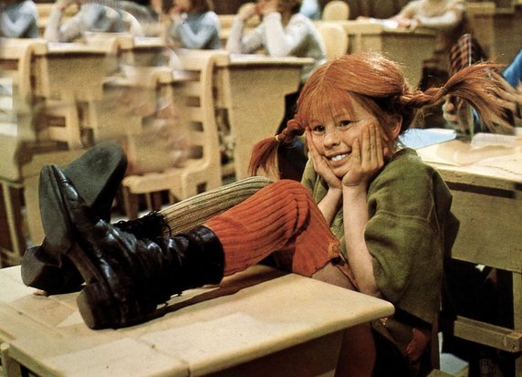 Inger Nilsson jako Pippi Langstrump