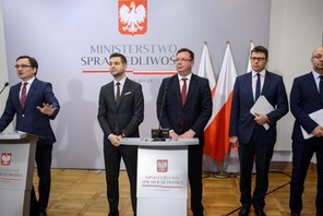 Zbigniew Ziobro, Patryk Jaki, Michał Wójcik, Marcin Warchoł, Łukasz Piebiak