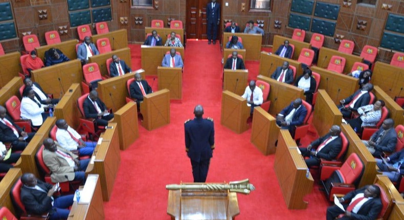 Nakuru County Assembly chambers during a past session