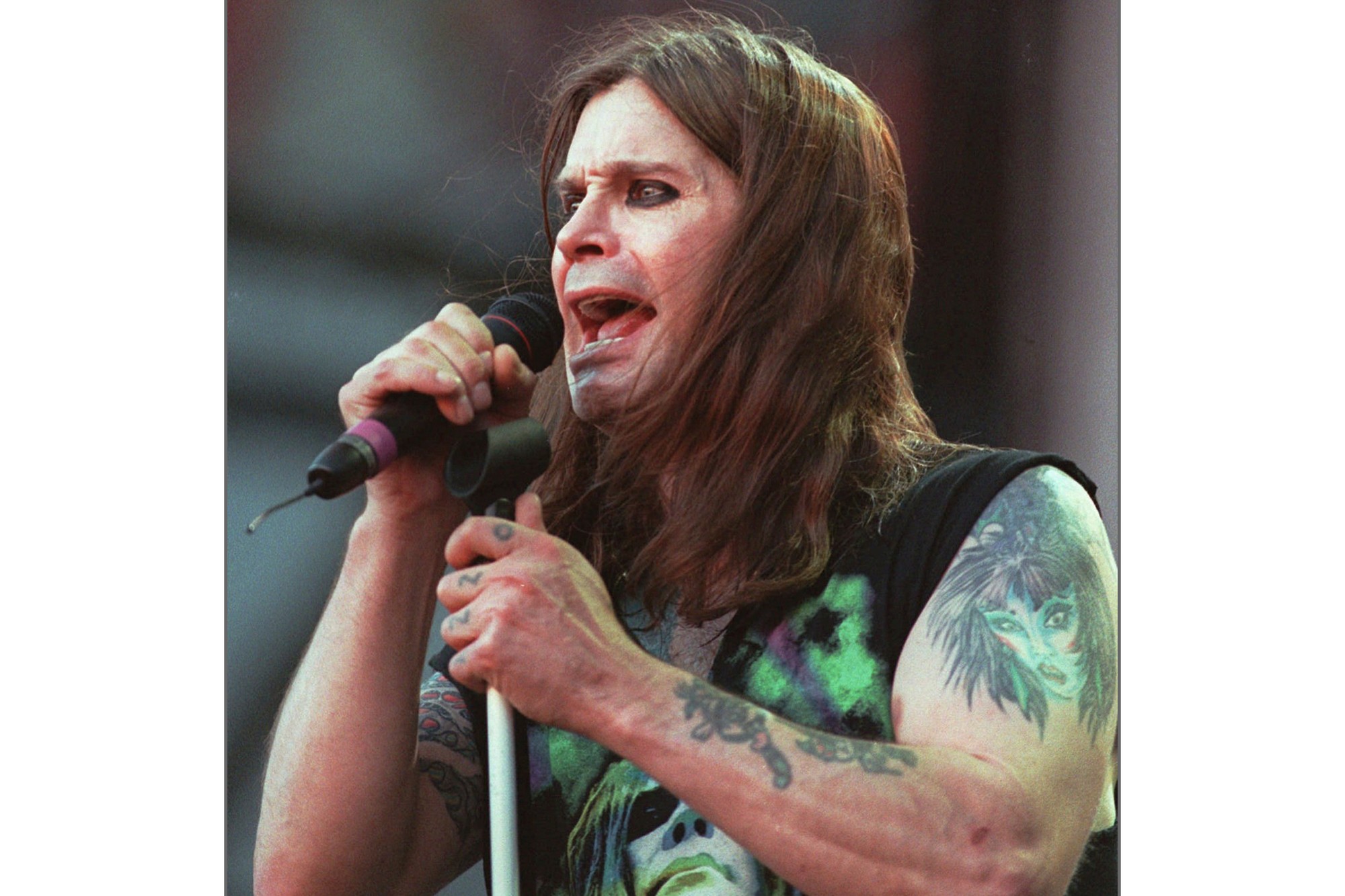 Spevák Ozzy Osbourne.