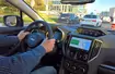 Pozycja za kierownicą bardzo wygodna. Pod ręką świetny ekran 8 o przekątnej 8 cali. Dobrze prezentuje się na nim Android Auto. Subaru Impreza