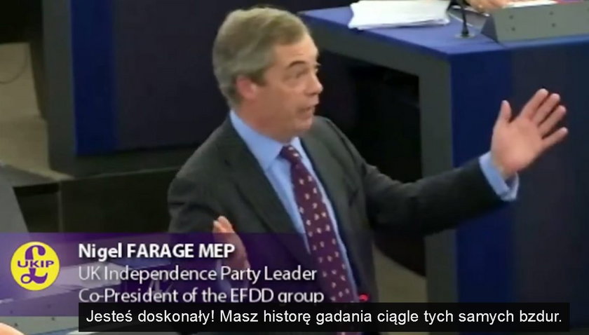 Farage kpi z Tuska