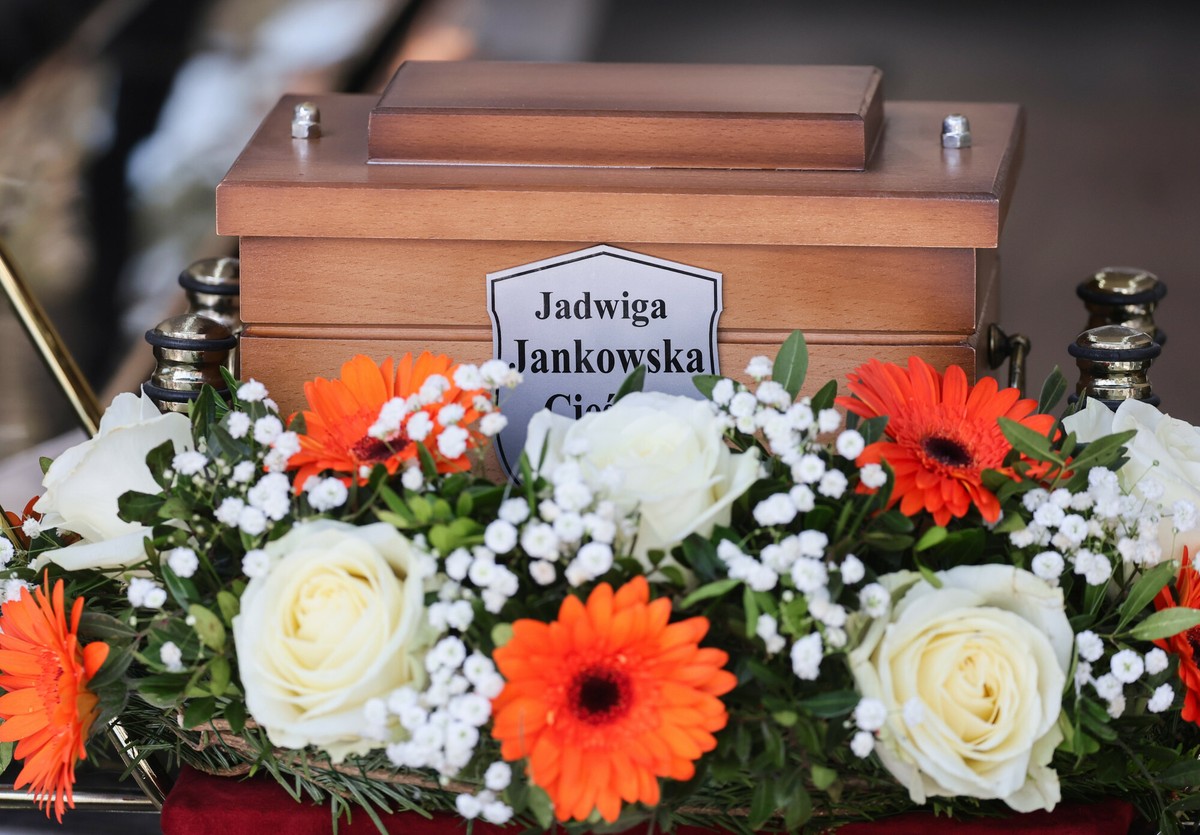 Pogrzeb Jadwigi Jankowskiej-Cieślak