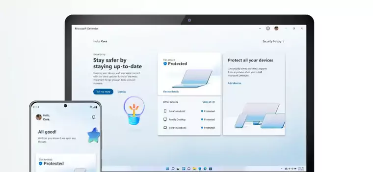 Microsoft Defender dostępny na urządzenia z Androidem i iOS