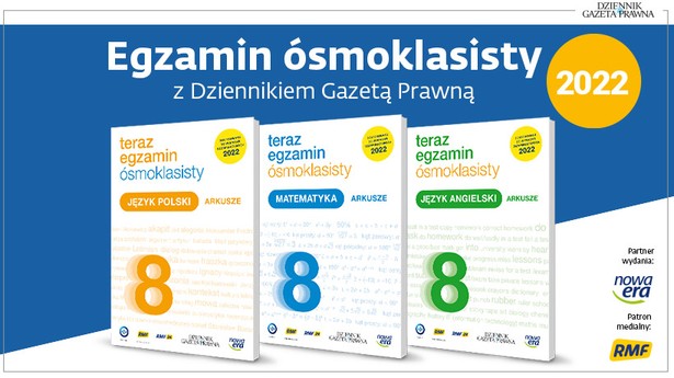 Egzamin ósmoklasisty z „Dziennikiem Gazetą Prawną”