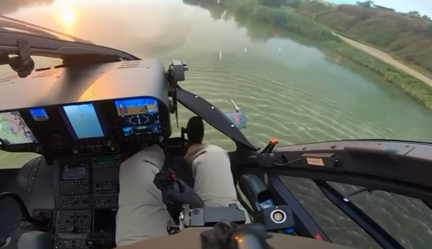 Helikopterska jedinica MUP u gašenju požara u Deliblatskoj peščari