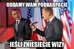 Tusk oddaje Obamie Podkarpacie, a Putin rysuje serduszka [MEMY]