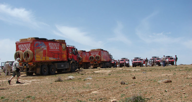 Renault Trucks Cape to Cape: Reportáž - Pouští a kamením