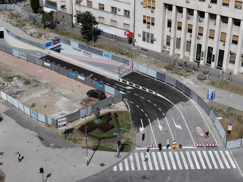 Podzemna garaža "Modene" u Novom Sadu