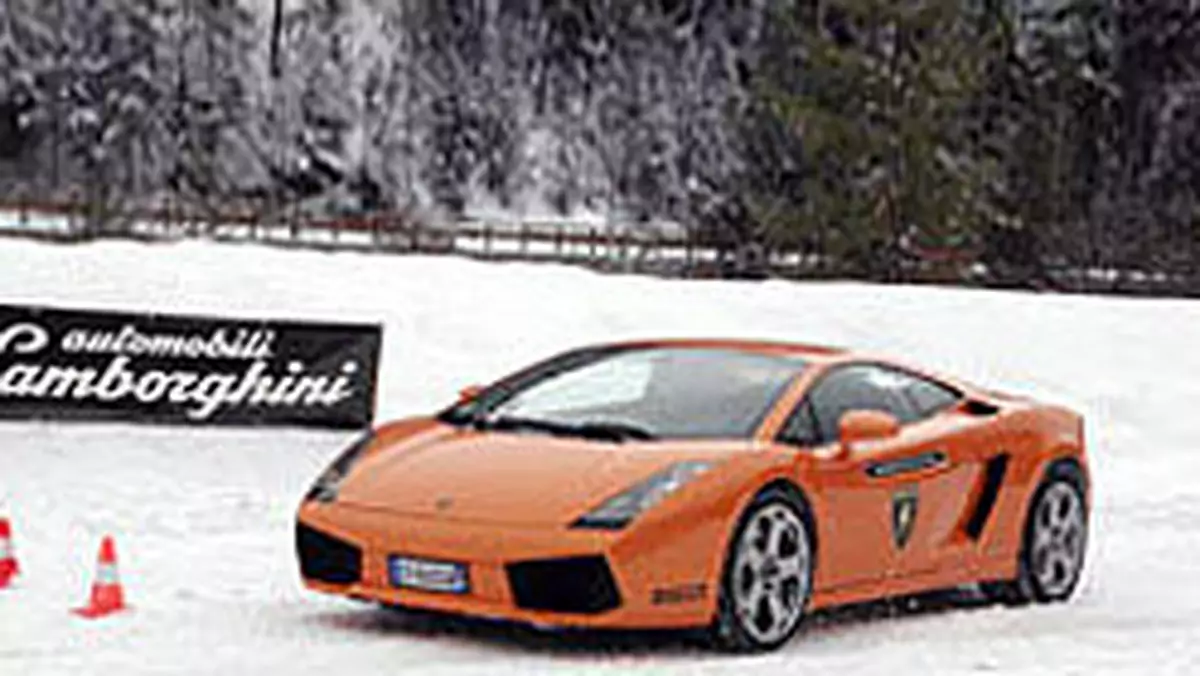 Lamborghini Winter Academy – zimowe zabawy z byczkiem