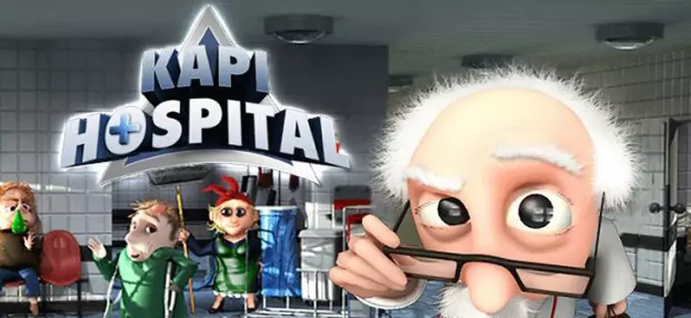 Kapi Hospital – menedżer szpitala w oknie przeglądarki