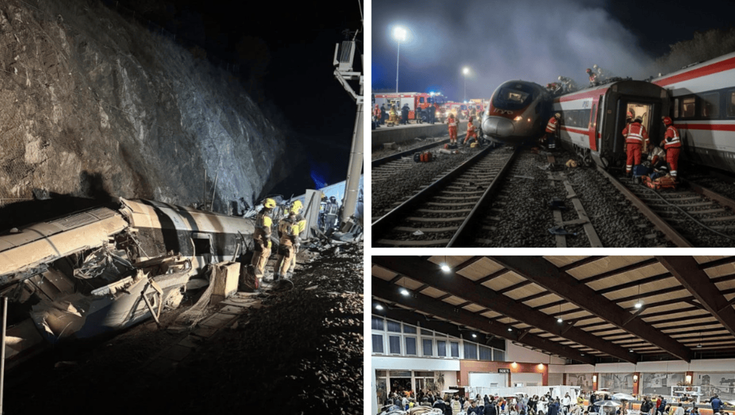 Katastrofa kolejowa w Hiszpanii. Ilość ofiar śmiertelnych wzrosła dwukrotnie