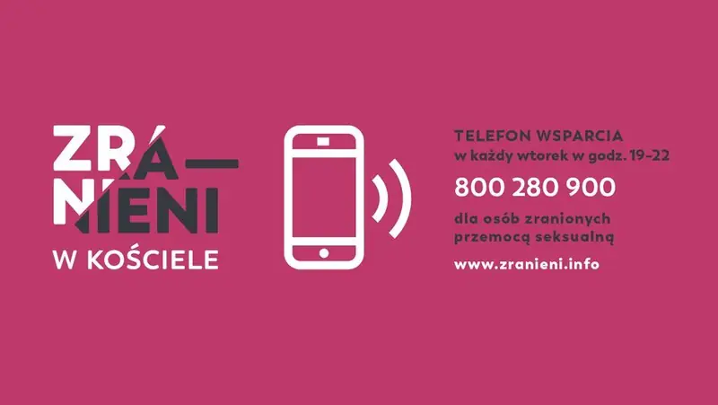 Zranieni w Kościele telefon zaufania