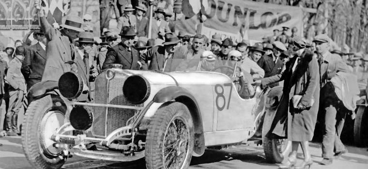 Rudolf Caracciola - jako pierwszy pokonał Włochów w słynnym wyścigu Mille Miglia