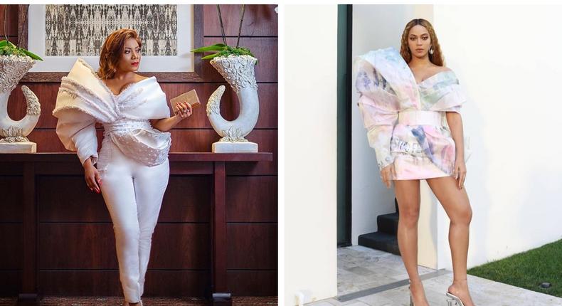 Who wore it best  Beyoncé or Ghana's Zynnell Zuh 