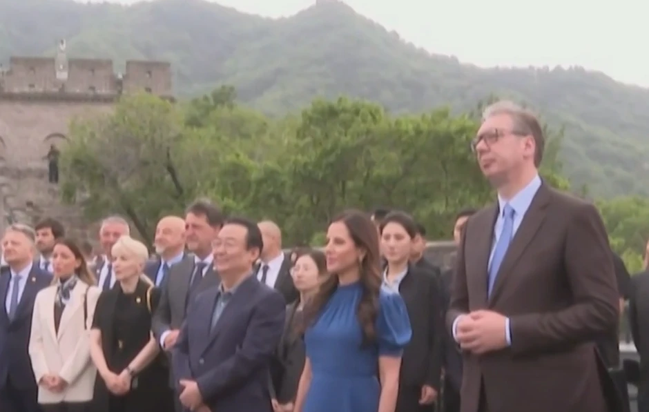 Aleksandar Vučić: Obilazak Kineskog zida 